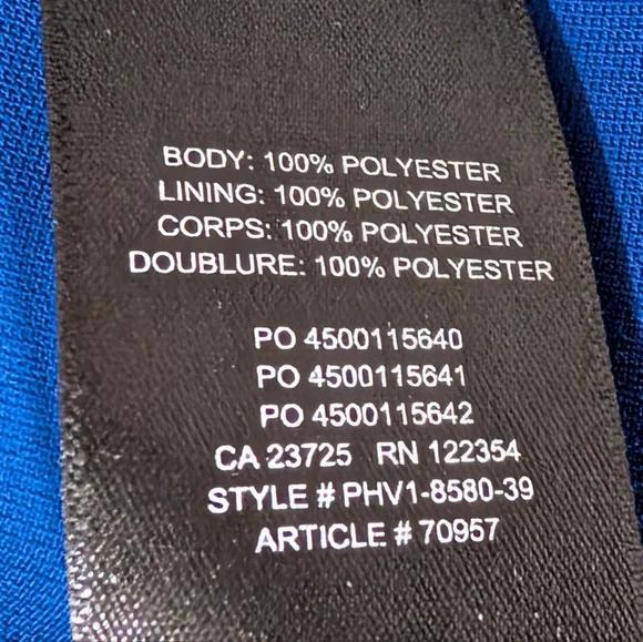 Aritzia Babaton Hampton Dress, Royal Blue - Picture 9 of 9